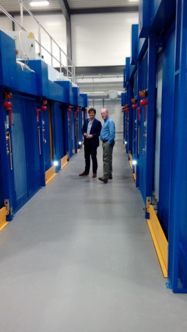 10 portes de radioprotection motorisée, Agence Energie Atomique Royaume Uni, UKAEA, DIB Radioprotection.